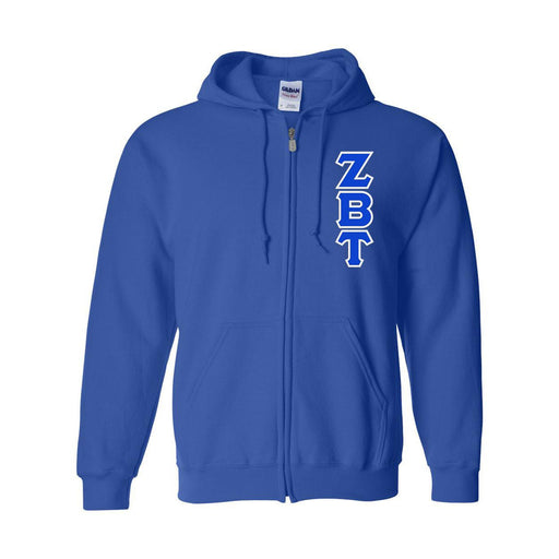 Zeta Beta Tau Zeta Beta Tau Heavy Full Zip Hoodie - 3