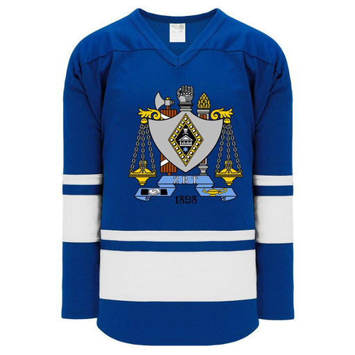 Zeta Beta Tau Zeta Beta Tau League Hockey Jersey