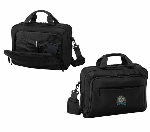 Zeta Beta Tau DISCOUNT-Zeta Beta Tau Crest - Shield Briefcase Attache