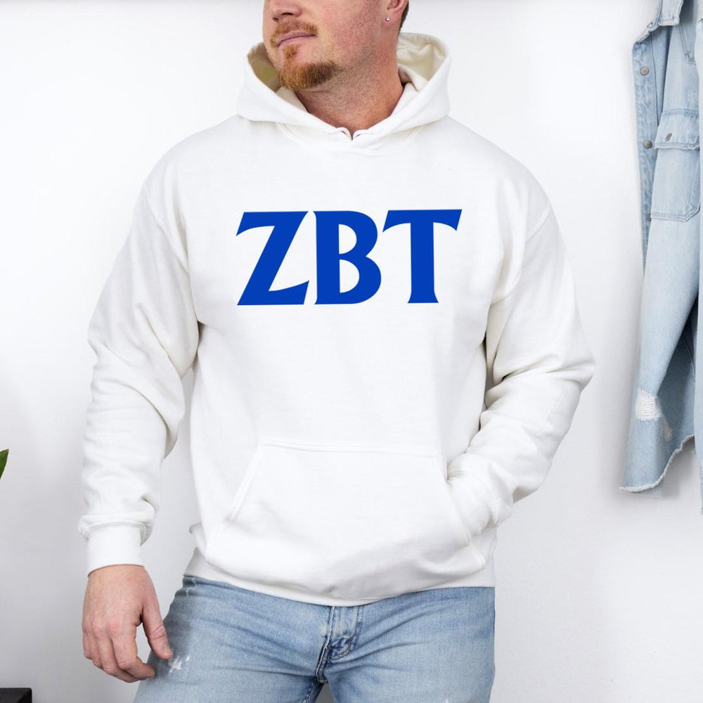 Zeta Beta Tau Letter Hoodie Zeta Beta Tau letter Hoodie