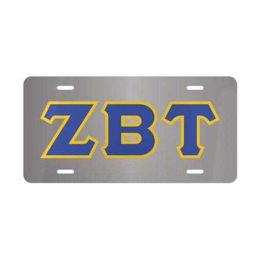 Zeta Beta Tau ZETA BETA TAU LETTERED LICENSE COVERS