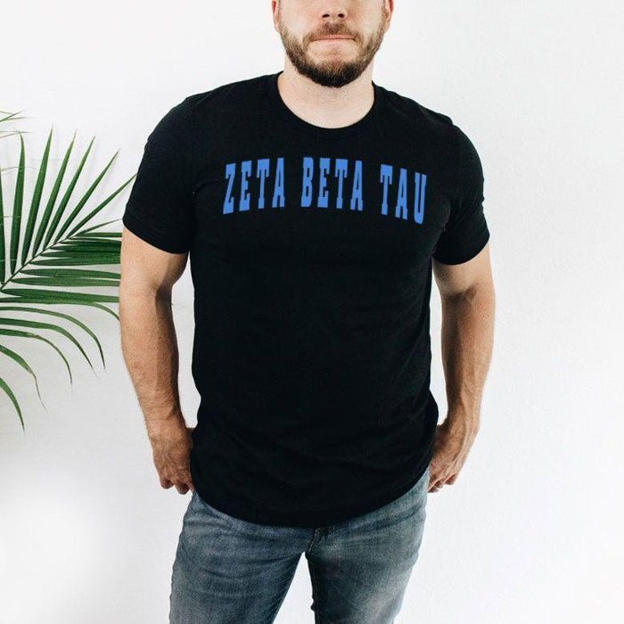 Zeta Beta Tau Letterman Tee Zeta Beta Tau Letterman tee