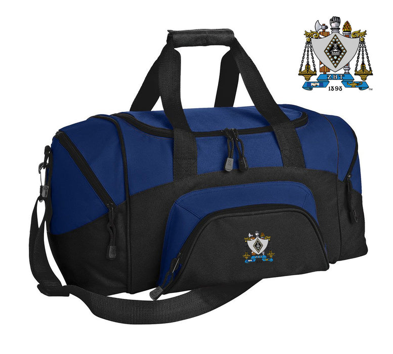 Zeta Beta Tau Colorblock Duffel Bag Zeta Beta Tau Colorblock Duffel Bag