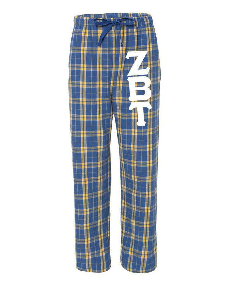 Zeta Beta Tau Pajamas Flannel Pant Zeta Beta Tau Pajamas Flannel Pant