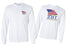 Greekgear Zeta Beta Tau Patriot Long Sleeve T Shirts Zeta Beta Tau Patriot Long Sleeve T-Shirts