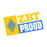 Zeta Beta Tau Proud Bumper Sticker Closeout Zeta Beta Tau Proud Bumper Sticker - CLOSEOUT