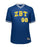 Zeta Beta Tau Retro V Neck Baseball Jersey Zeta Beta Tau Retro V-Neck Baseball Jersey