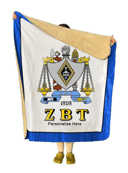 Zeta Beta Tau Zeta Beta Tau Sherpa Lap Blanket