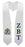 Zeta Beta Tau Super Crest Shield Graduation Stole Zeta Beta Tau Super Crest - Shield Graduation Stole