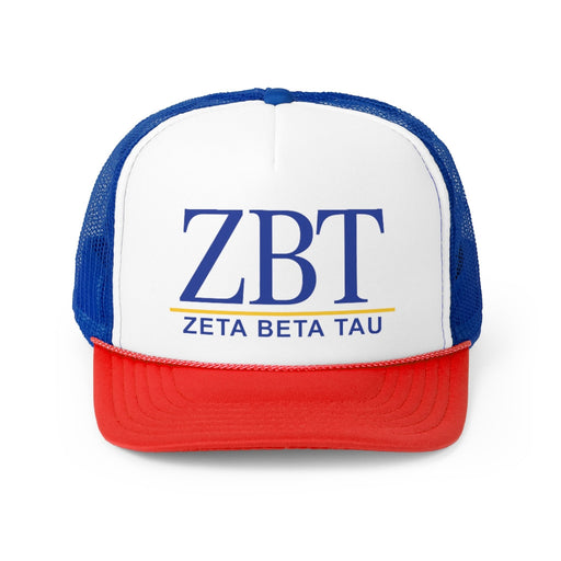 Zeta Beta Tau Zeta Beta Tau Trucker Caps