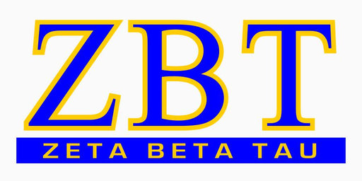 Zeta Beta Tau Zeta Beta Tau Classic Sticker