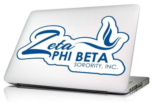 Stickers Decals Zeta Phi Beta 10.5 x 4.5 Laptop Skin/Wall Decal