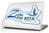 Zeta Phi Beta 10 X 8 Laptop Skin/wall Decal Zeta Phi Beta 10.5 x 4.5 Laptop Skin/Wall Decal