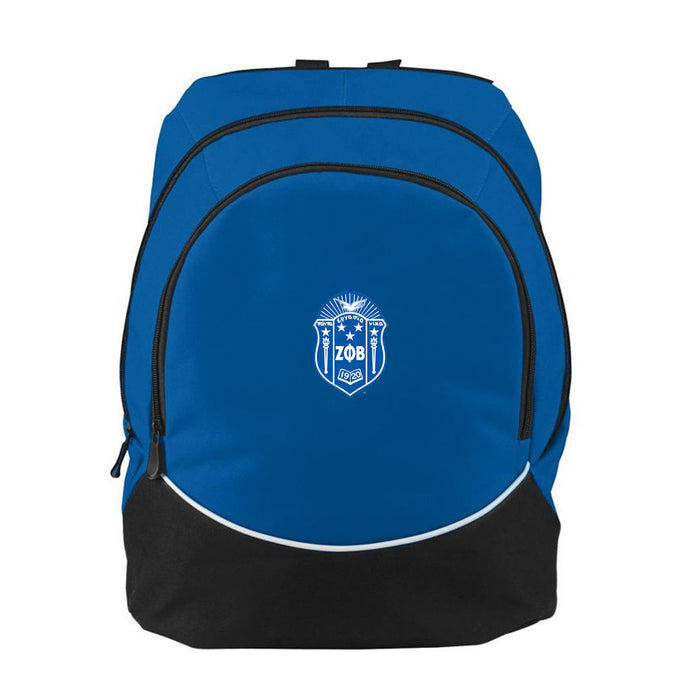 Discount Zeta Phi Beta Crest Backpack DISCOUNT-Zeta Phi Beta Crest  Backpack