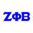 Zeta Phi Beta Big Greek Letter Window Sticker Decal Zeta Phi Beta Big Greek Letter Window Sticker Decal