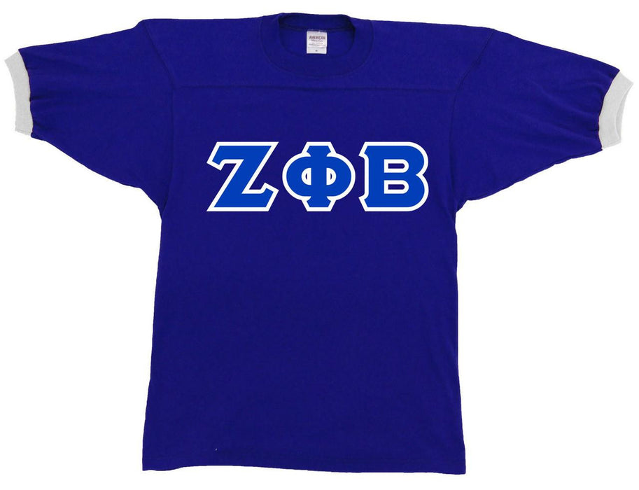 Zeta Phi Beta Classic Lettered Jersey Zeta Phi Beta Classic Lettered Jersey