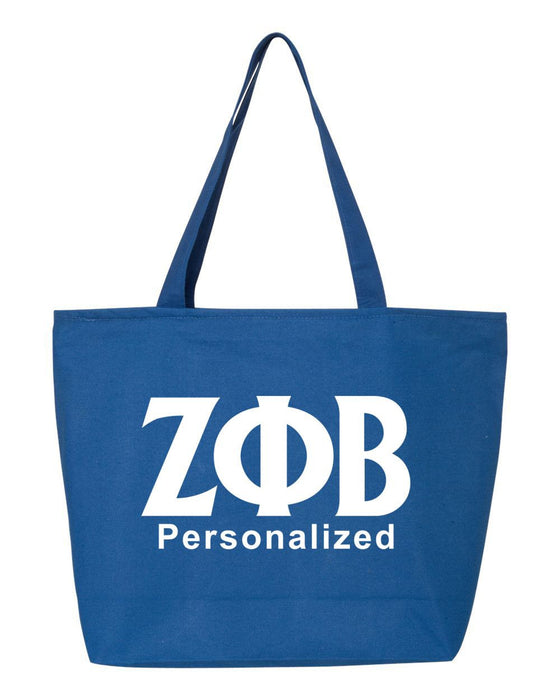 Zeta Phi Beta Design Your Own Tote Bag Zeta Phi Beta Design Your Own Tote Bag
