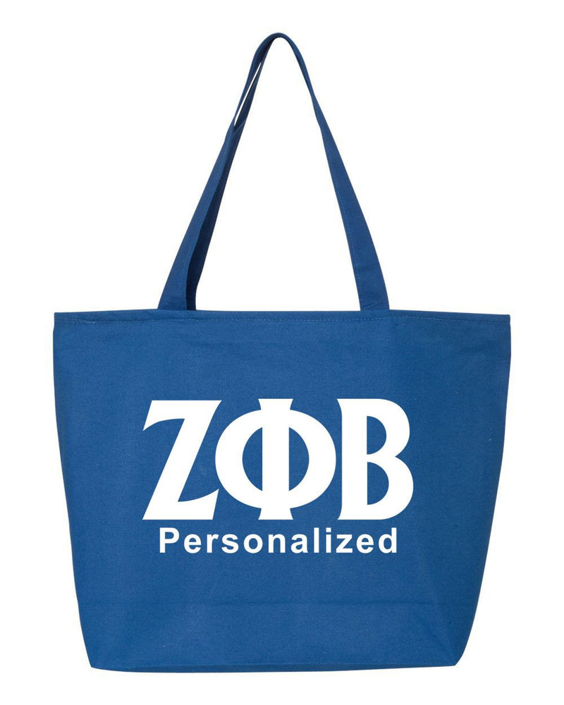 Zeta Phi Beta Design Your Own Tote Bag Zeta Phi Beta Design Your Own Tote Bag