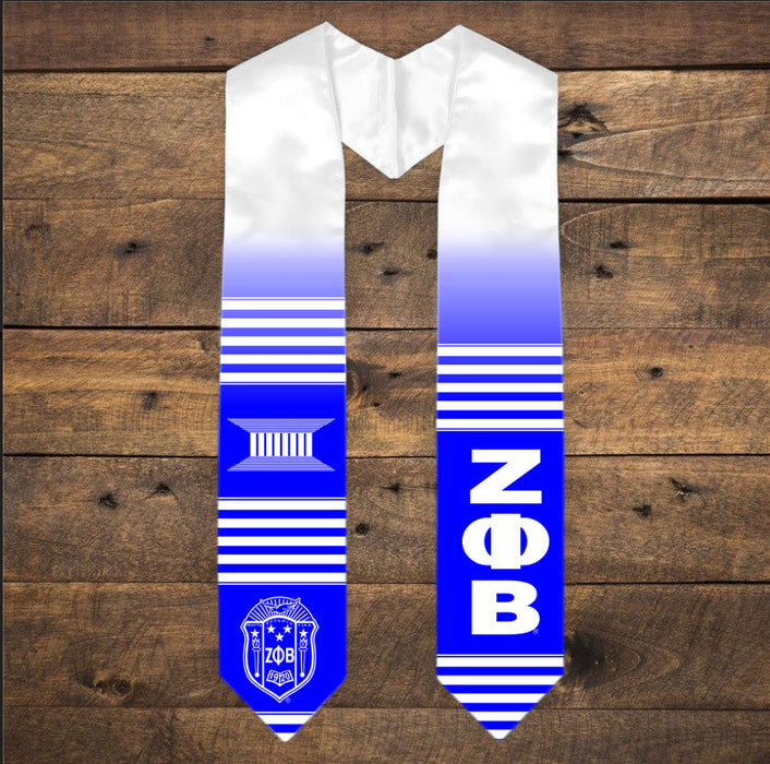 Zeta Phi Beta Kente Look Stole Graduation Stole Zeta Phi Beta Kente Look Stole - Graduation Stole