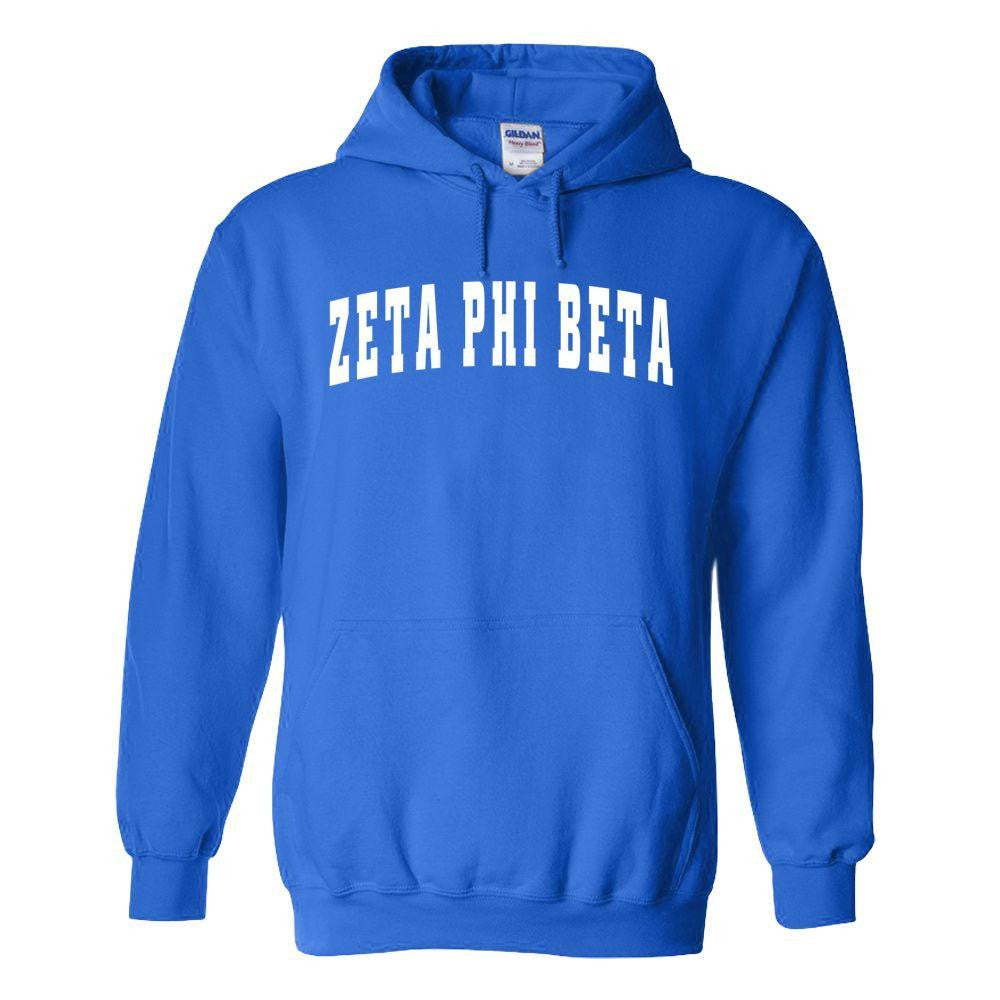 Zeta Phi Beta Letterman Hoodie Zeta Phi Beta Letterman Hoodie