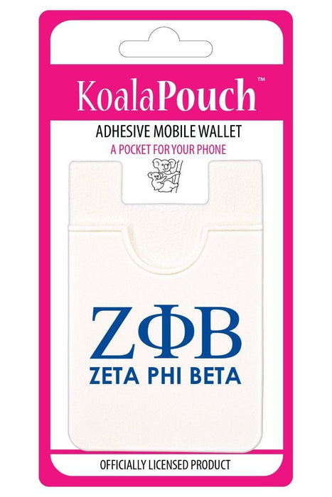 Zeta Phi Beta Logo Koala Pouch Zeta Phi Beta Logo Koala Pouch