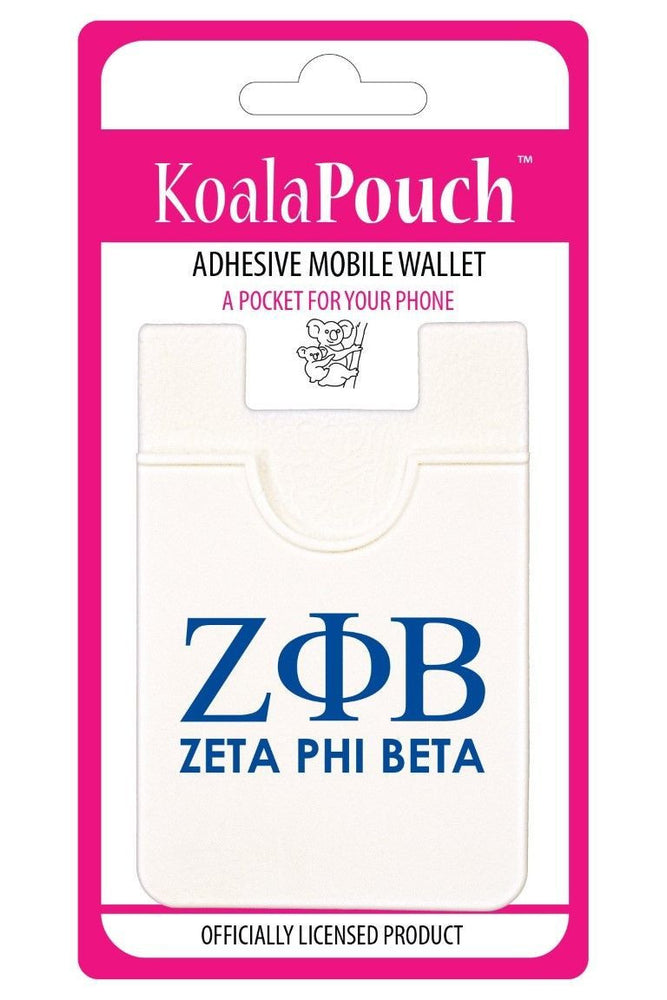 Zeta Phi Beta Logo Koala Pouch Zeta Phi Beta Logo Koala Pouch