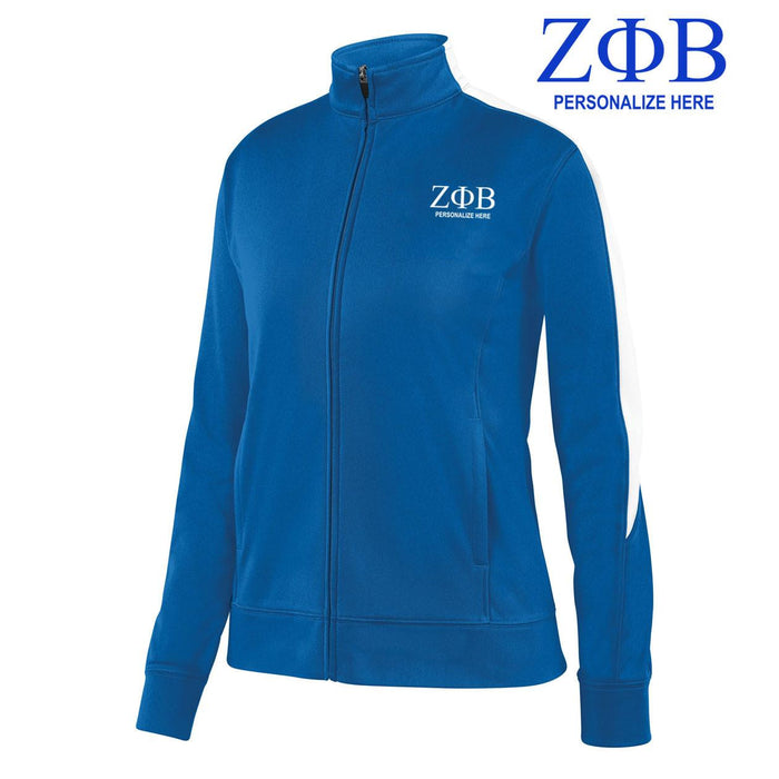 Zeta Phi Beta Medalist Track Jacket Zeta Phi Beta Medalist Track Jacket