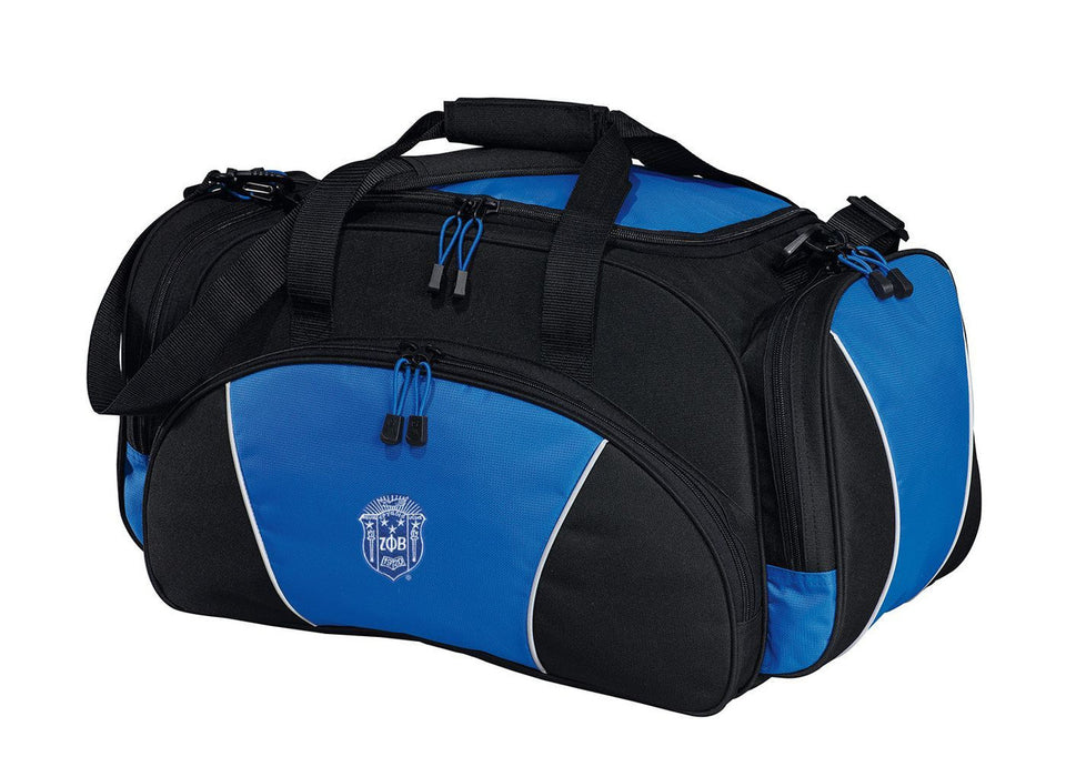 Zeta Phi Beta Crest Metro Duffel Zeta Phi Beta Crest Metro Duffel