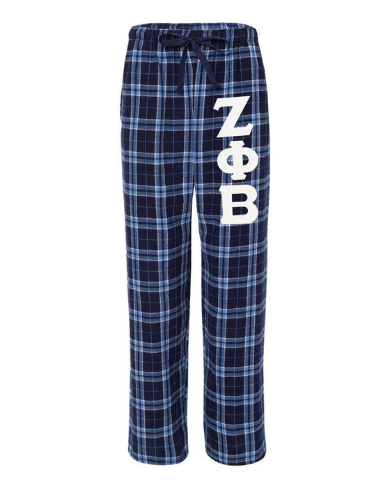 Zeta Phi Beta Pajamas Flannel Plaid Pant Zeta Phi Beta Pajamas -  Flannel Plaid Pant