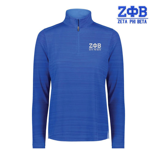 Zeta Phi Beta Zeta Phi Beta Pursuit Quarter Zip Pullover