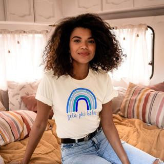 Zeta Phi Beta Zeta Phi Beta Rainbow Tees