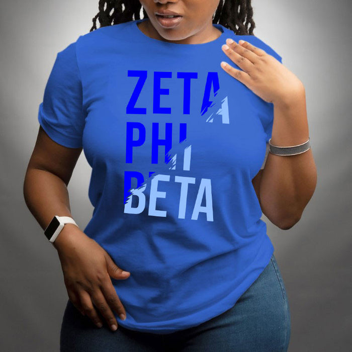 Zeta Phi Beta Ripped Favorite T Shirts Zeta Phi Beta Ripped Favorite T-shirts