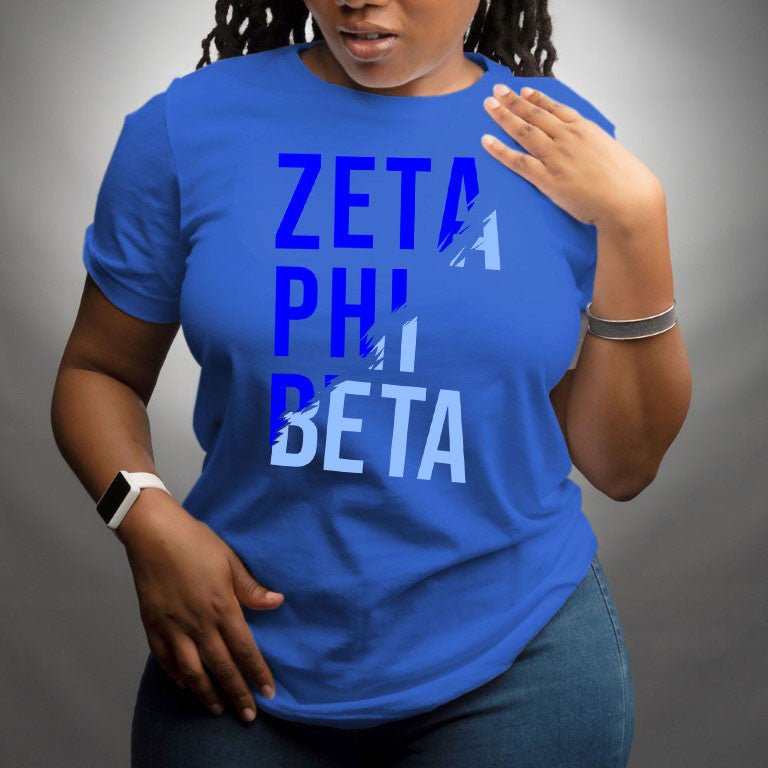 Zeta Phi Beta Ripped Favorite T Shirts Zeta Phi Beta Ripped Favorite T-shirts