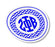 Zeta Phi Beta Sorority Monogram Bumper Sticker Zeta Phi Beta Sorority Monogram Bumper Sticker