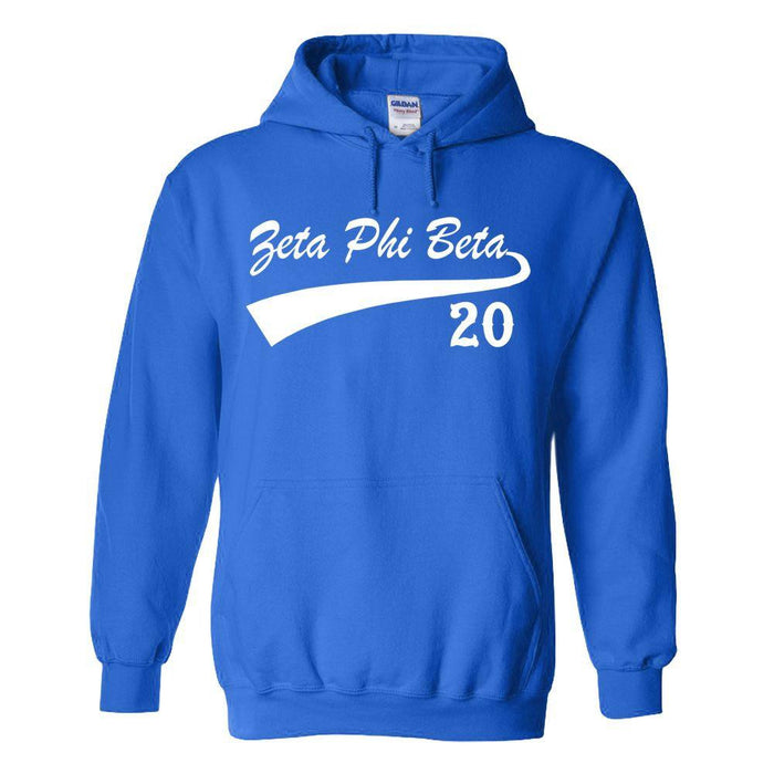 Zeta Phi Beta Tail Hooded Sweatshirt Zeta Phi Beta Tail Hooded Sweatshirt