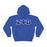 Printify Zeta Phi Beta Two Tone Lettered Hooded Sweatshirts Zeta Phi Beta Two Tone Lettered Hooded Sweatshirts