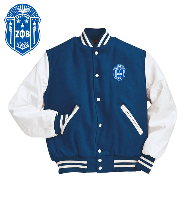 Zeta Phi Beta Varsity Crest Jacket The Best On The Market! Zeta Phi Beta Varsity Crest Jacket - The Best On The Market!