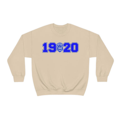 Zeta Phi Beta Zeta Phi Beta Year Crest Crew Sweatshirts