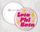 Zeta Phi Beta Disco Pin Buttons Zeta Phi Beta Disco Pin Buttons