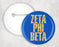 Zeta Phi Beta Floral Pin Buttons Zeta Phi Beta Floral Pin Buttons