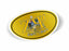 Zeta Psi Color Oval Decal Zeta Psi Color Oval Decal