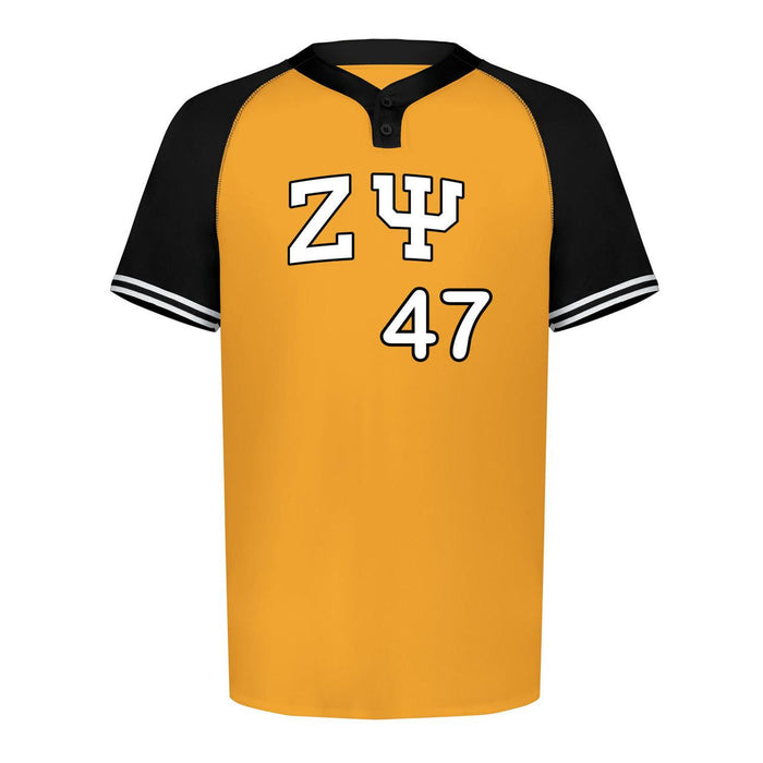 Zeta Psi Cutter Henley Jersey Zeta Psi Cutter Henley Jersey