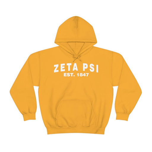 Zeta Psi Established Hooded Sweatshirts