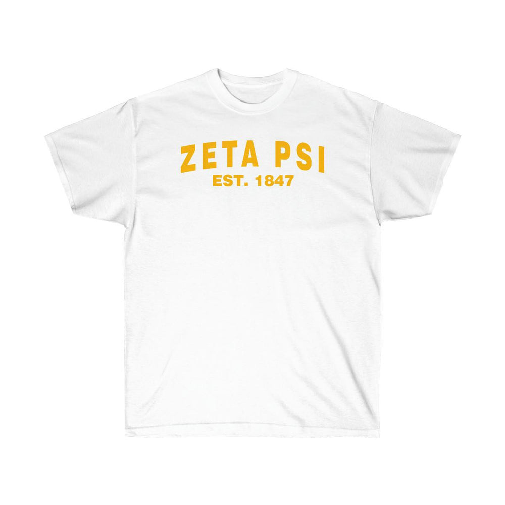 Zeta Psi Established T Shirt Zeta Psi Established T-Shirt