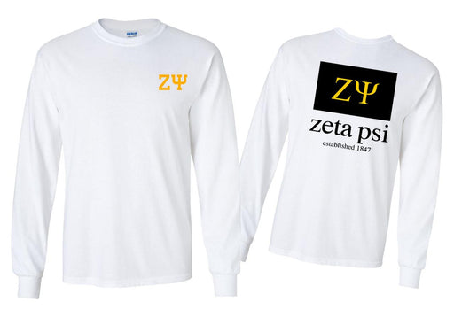 Zeta Psi Flag Long Sleeve T-Shirt