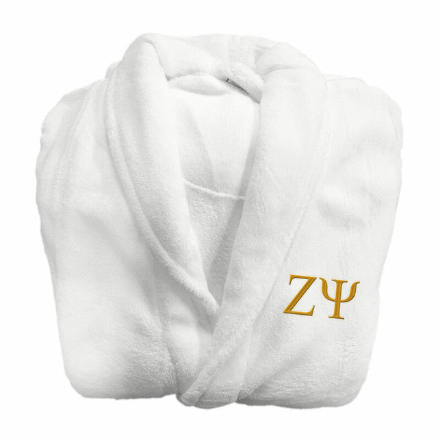 Zeta Psi Fraternity Lettered Bathrobes Zeta Psi Fraternity Lettered Bathrobes
