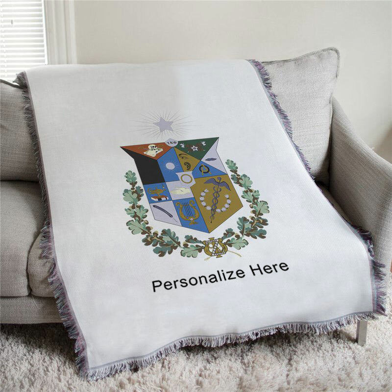Zeta Psi Full Color Crest Afghan Blanket Throw Zeta Psi Full Color Crest Afghan Blanket Throw