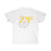 Printify Zeta Psi Greek Crest Cotton Tee Zeta Psi Greek Crest Cotton Tee
