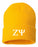 Zeta Psi Greek Letter Knit Caps Zeta Psi Greek Letter Knit Caps