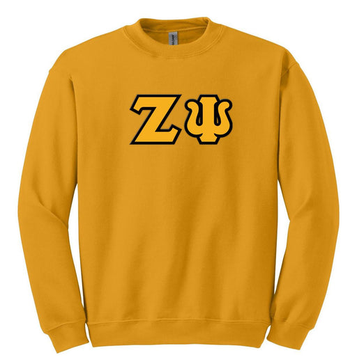 Zeta Psi Lettered Crewneck